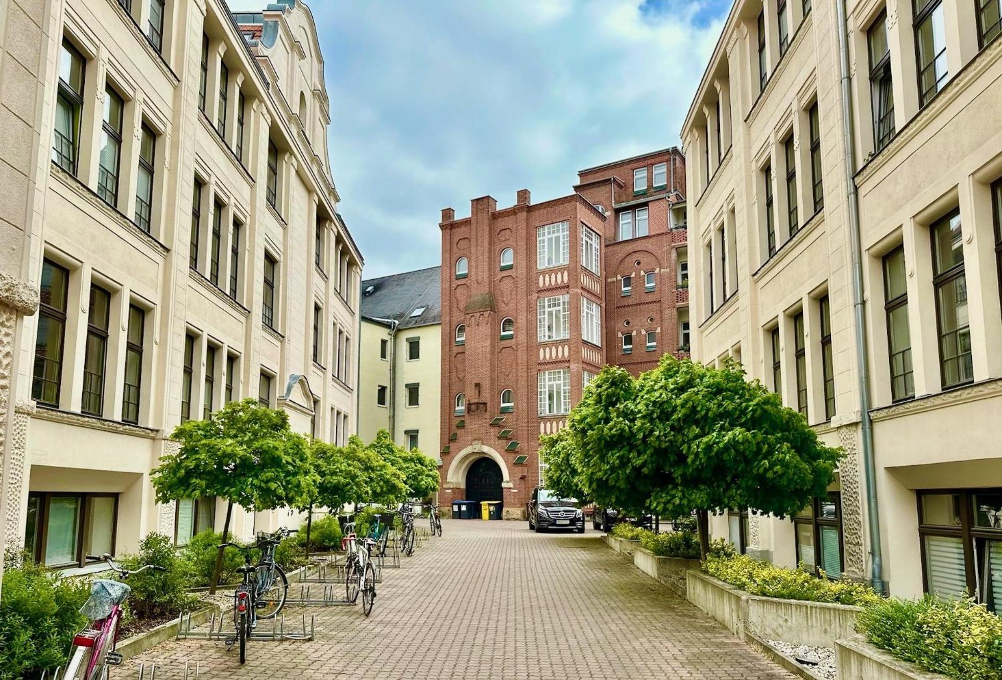 Meos 3 -Zentrum-Hofblick-Gym-Netflix ライプツィヒ エクステリア 写真